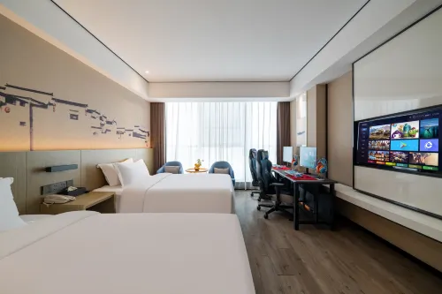 Jinling Nantianmen E-sports Hotel (Ningbo International Convention and Exhibition Center Branch) - نادي رياضي