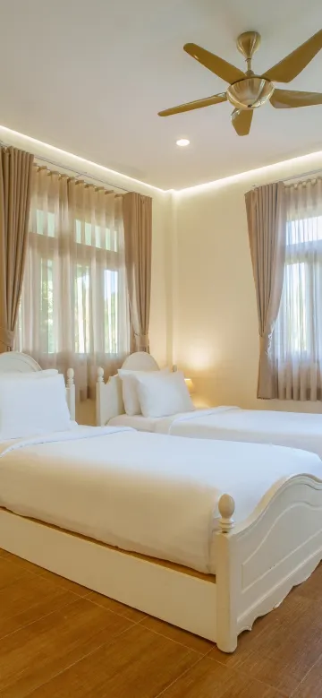 วิลลาเตียงเดี่ยวสองเตียง