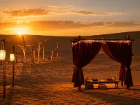 Desert Wilderness | Tengger Desert Milky Way Starry Sky Campsite Hotel a Zhongwei