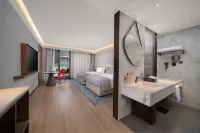 Bengbu South Station Wanda Moments Hotel - 발코니