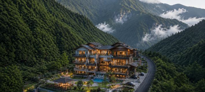 Dingshang Xianju | A Modern Wabi-Sabi-Inspired Guesthouse Hoteles en Lixian