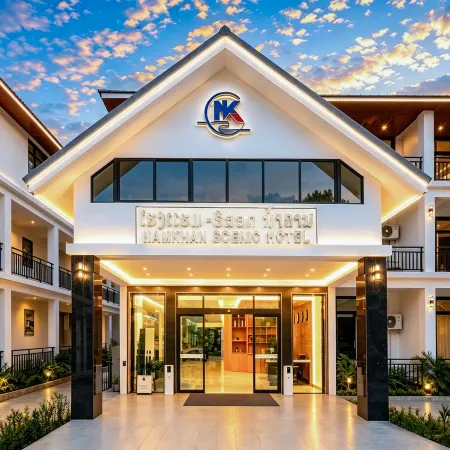 NAMKHAN SCENIC HOTEL (Free pick-up by pre-booking | Shuttle to Night Market & Royal Palace) Отели рядом с Аэропорт Луангпхабанг