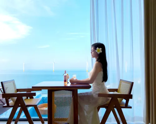 Zhenlan Tingtao | 270° Windmill Seaview UNI You Boutique Stay (Jingsha) - Mountain view
