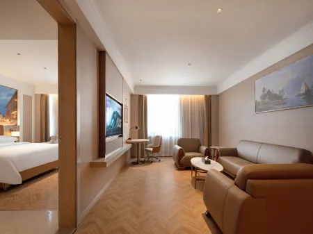 Vienna Hotel (Dezhou Tianzhu New Area) Отели рядом с достопримечательностью «Dezhou Botanical Garden»