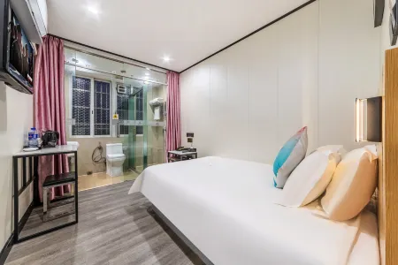 Xinfeng Hotel Apartment·Qingju (Guangzhou Railway Station Subway Station) Отели рядом с достопримечательностью «Guangzhou Mechanical Section Comprehensive Stadium»