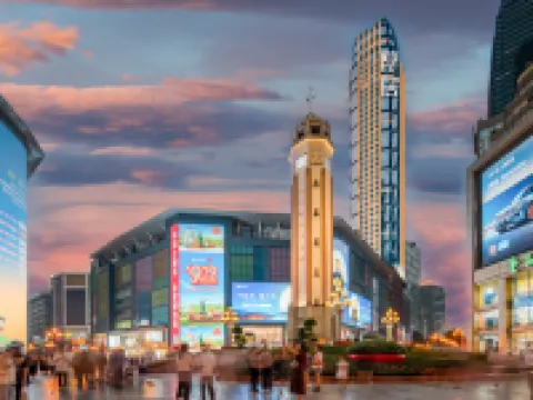 Chongqing Jiefangbei Hongya Cave Houju High-altitude River-view Hotel Hotels in Chongqing