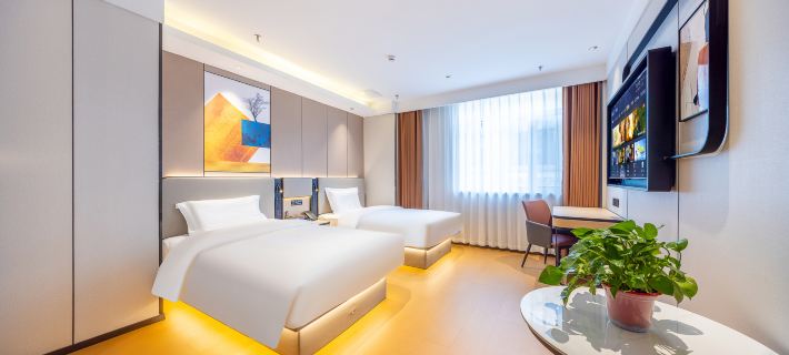 Huashang Cloud Smart Hotel Hotéis em Lanzhou