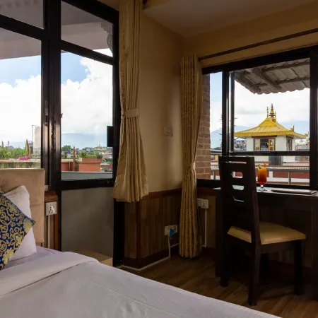 Boudha Mandala Hotel Отели рядом с достопримечательностью «Боудханат Ступа»