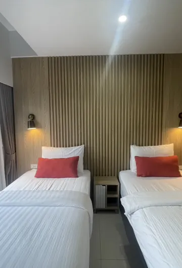 ห้องดีลักซ์สตูดิโอ เตียงแฝด