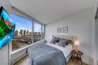 Cozy 2BR2BA Downtown Vancouver/Pool/HotTub/Parking - con vistas al mar