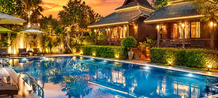 Monmuang Lanna Paddy Field Pool Garden Resort, Chiang Mai Отели в г. Ханг Донг