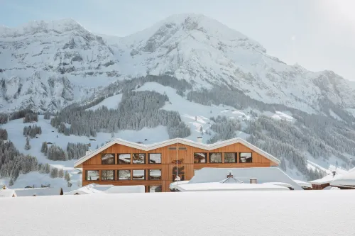 Revier Mountain Lodge Adelboden - Parkplatz
