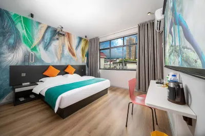 Qixili Cinema Apartment (Southwestern University of Finance and Economics) Hotel in zona Wenmiao Street Kuixing Tower
