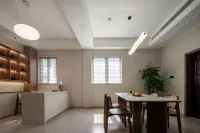桂雨|簡白Art·輕奢浪漫氛圍美宿（朱家尖蜈蚣峙碼頭店） - 廚房