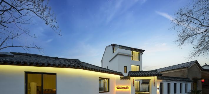 Dongdi Xinting Riverview Courtyard Beauty Inn (Youbu Ancient Street Store) Lanxi otelleri