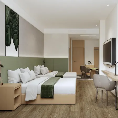 Shell Hotel (Huaibei Suixi Meijiaohua Base Gongrencun)