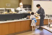 오에도 온센 모노가타리 우레시노칸 - 조식 운영