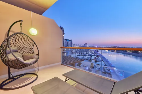 Sea View Luxury Studio in Palm | Near Nakheel Mall