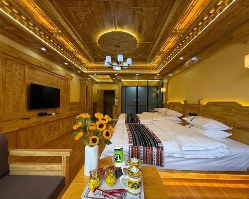 zhaganadieshanOxygen Supply View Hotel โรงแรมในตี้ปู่
