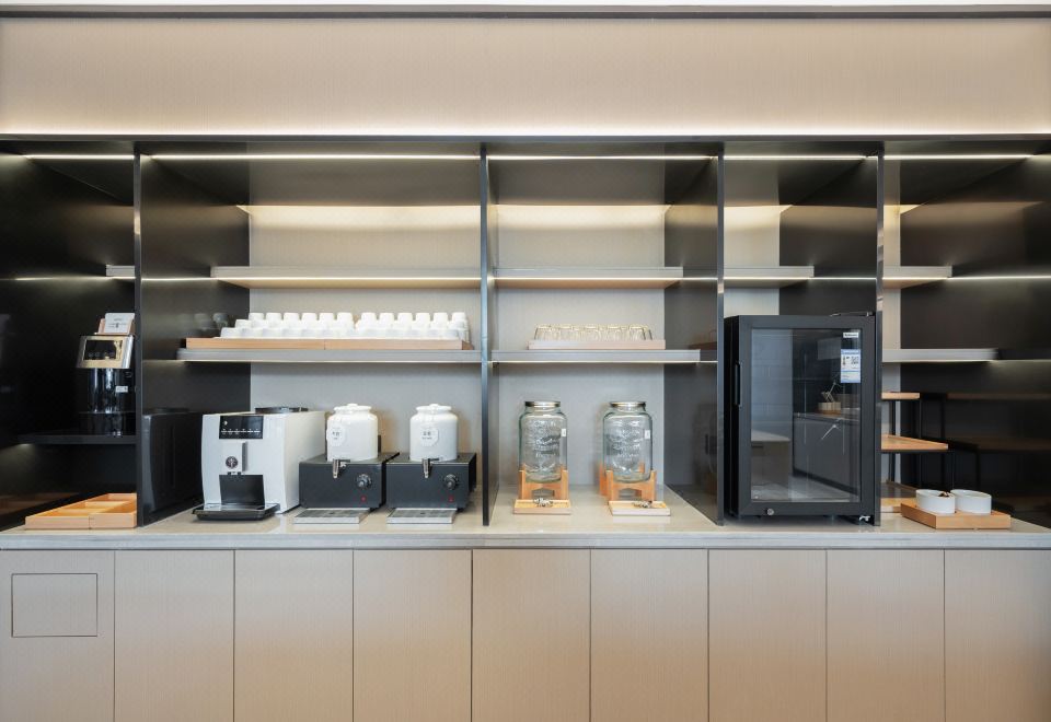 콴지 호텔 내부 침실 인테리어