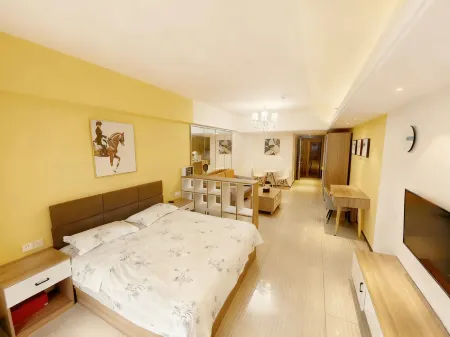 Chunfeng Chujian Apartment (Linyi Evergrande Huafu Branch) Отели рядом со станцией Linyi North Railway Station