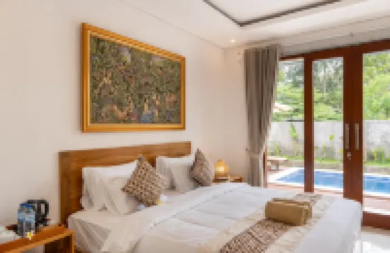 Graha Dwarkavati Ubud Hotels near Kiyan Jaya Art Shop