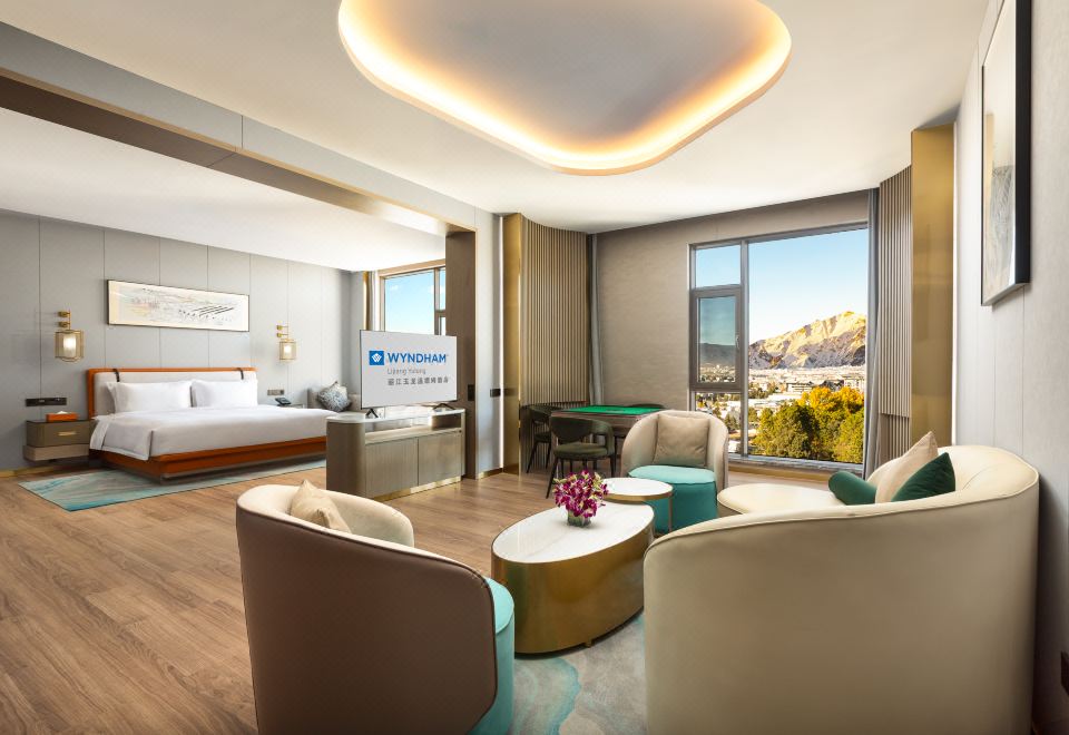 Wyndham 호텔 조식장 또는 부대시설