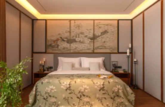 Chinese-style garden resort hotel