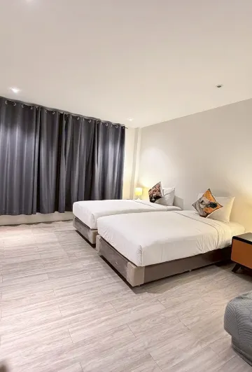 ห้องดีลักซ์  เตียงแฝด