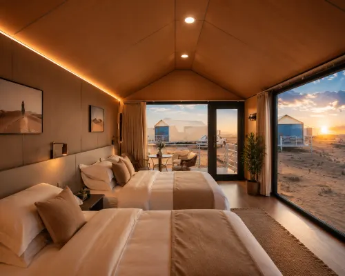 Zhongwei Tengol·KK Qiongjing·Desert Stargazing Homestay Collection Hotels in Zhongwei