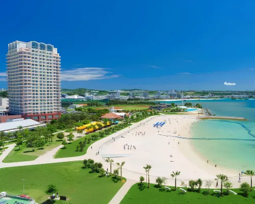 The Beach Tower Okinawa Hotele w: Chatan