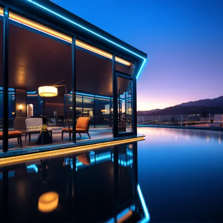 Luxman SEMAN · Cloud Horizon Infinity Pool Panoramic Designer Homestay