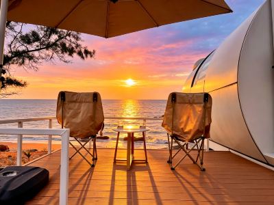 Bojin Caotangwan Capsule Camp Homestay