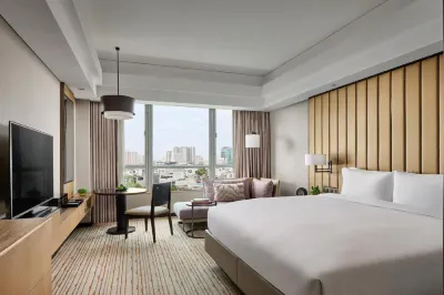 Linxiwan Smart Hotel (Pingdingshan Baigui Lake National Urban Wetland Park) Отели в г. Баофэн