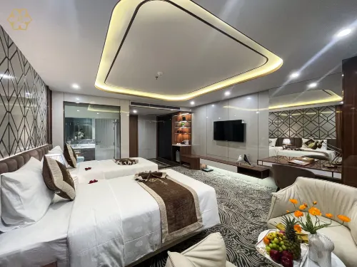 Cua Dong Luxury Hotel - Parkplatz