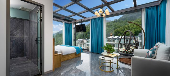 Huaxi Yunhai Homestay (Laojunshan Zhongling Cableway Branch) Hotels in Luanchuan