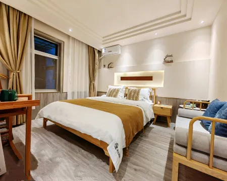 Liquan Fudu Biyuan Отели в г. Лицюань