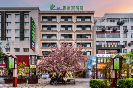 OJC Holiday Hotel(Xi'an Bell Tower Metro Station) Отели рядом с достопримечательностью «Small Wild Goose Pagoda Heritage Park»
