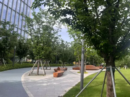 Hongfeng Apartment (Suzhou Industrial Park Station Branch) Отели рядом с достопримечательностью «Yiyuan Garden»