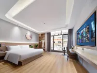 東陽亞曼伯爵酒店（湖蓮西街店） 鄰近義百利義烏小商品直銷超市(東陽五馬塘店)的酒店