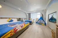 AI Stay Future Hotel (Xi'an High-tech Zone Keji Second Road Subway Station) - مطابخ