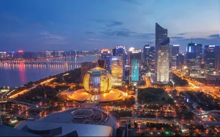 Hangzhou Lingjun Hotel Apartment (Qianjiang New Town Shop)