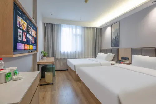 GreenTree Inn Hebei Langfang WenAn Limin Street Second Middle School Express Hotel Hotels in Wen'an County