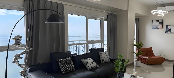 Luxurious Modern Cozy Manila Bayview Pool View 1 2 3 Bedrooms Near Manila Airports Okada Solaire MOA Hotels in Paranaque