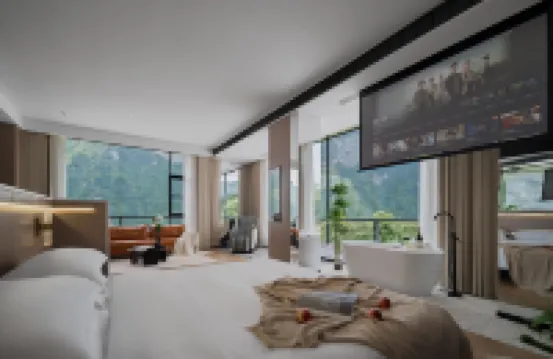 悅己·WaterfallScenery瀑景親子度假雲墅（恩施大峽谷店）