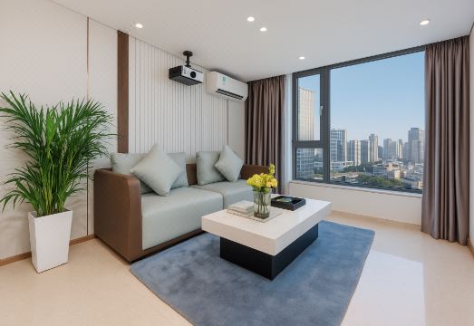 앨리스 리버뷰 아파트에서 바라본 야경