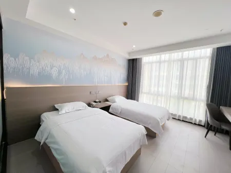 Sihong Maple Leaf Boutique Hotel (Zhongzheng Times City Branch) Отели рядом с достопримечательностью «lieshilingyuan»