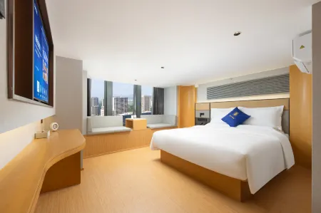 Super 8 Selected Hotel (Beijing Mentougou Shang'an Subway Station Отели рядом с достопримечательностью «Hei Mountain Park»