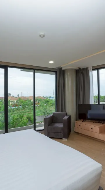 ห้องดีลักซ์เตียงใหญ่