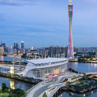 Yashe Intelligent Hotel (Guangzhou Taikoo Hui Gangding Subway Station Branch) Отели рядом с достопримечательностью «Станция метро Gangding»